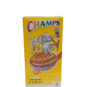 Champs D/Action Vit C Plus Zinc (B/current) 2x15's