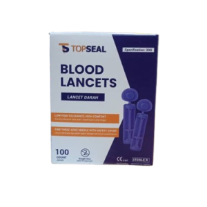 Topseal Blood Lancets x 100's