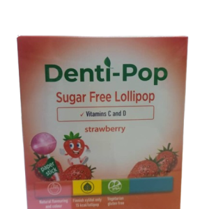 Denti-Pop Sugar Free Lollipop (Strawberry) x 10's
