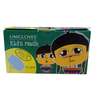 Face Mask Kids 3ply Surgical Ear Loop x 50's  (Unigloves)