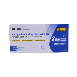 Bioteke 3 In 1 COVID Flu A+B Antigen Rapid Test Kit x Each