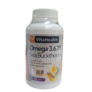 Vita Omega 3,6,7,9 Sea Buckthorn+ S/Gels x 60's