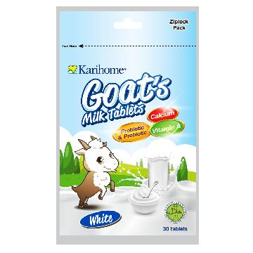 Karihome Goats Milk Tablet 24gx12's (White)