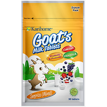 Karihome Goats Milk Tablet 24gx12's (Suprise)